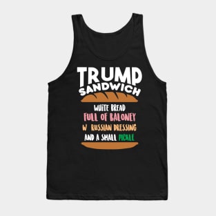 Trump Sandwich Tank Top